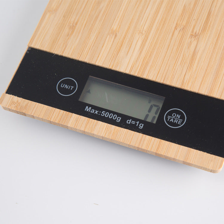 Bamboo Precision Kitchen Scale