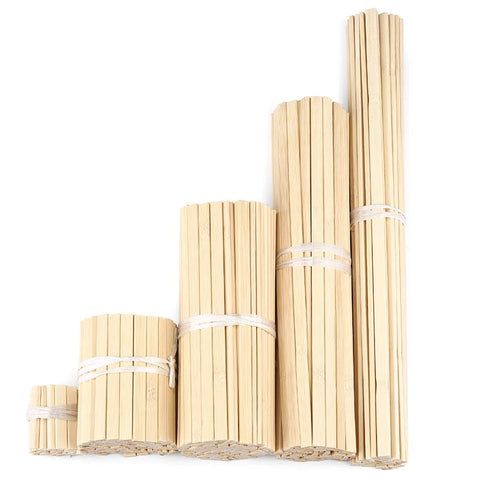 Bamboo Craft Slices for DIY Projects