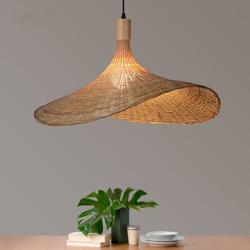 Handcrafted Bamboo Chandelier