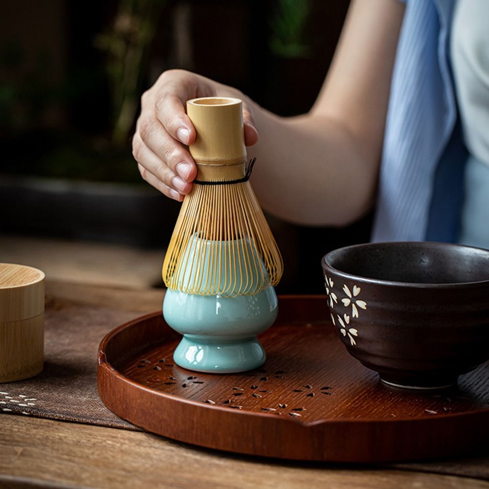 Japanese Matcha Tea Powder Bamboo Whisk